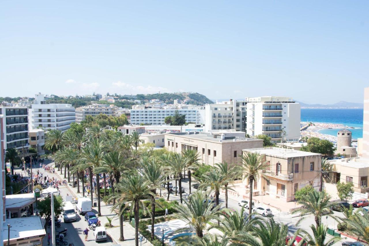 Ibiscus Hotel Rhodes City Bagian luar foto