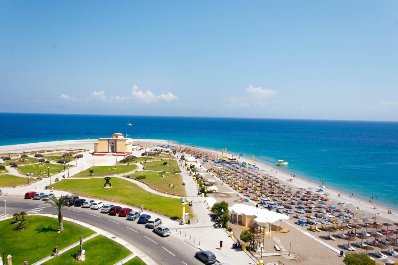 Ibiscus Hotel Rhodes City Bagian luar foto